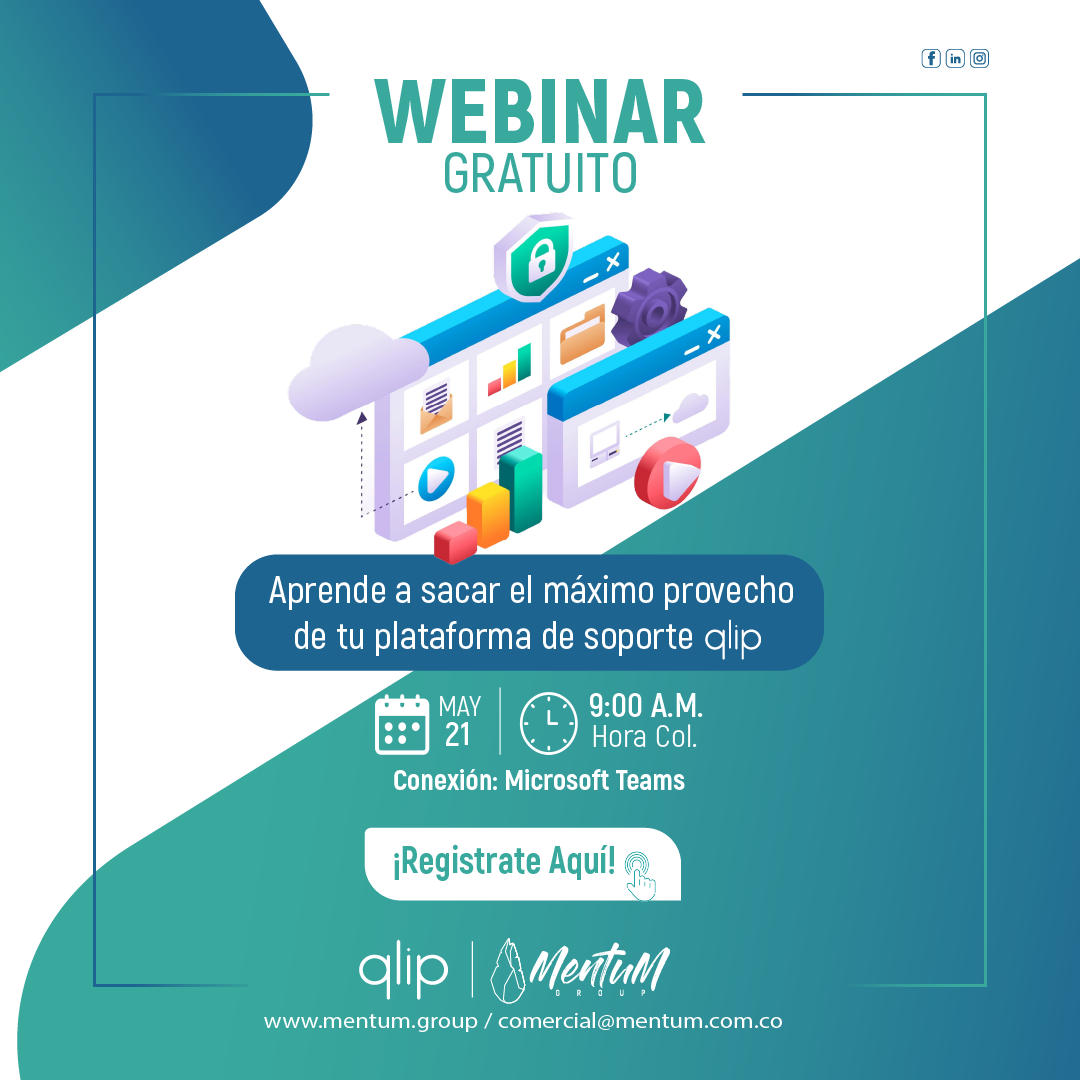 Webinar Capacitación Soporte qlip